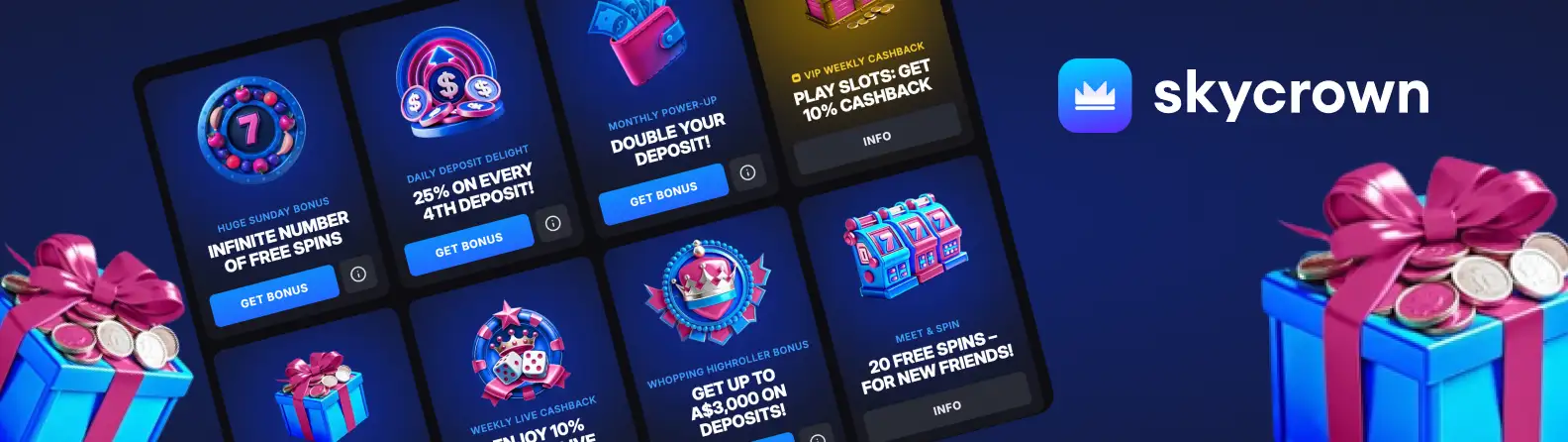 sky crown bonus codes
