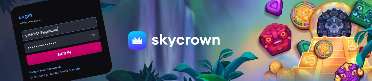 sky crown casino online login